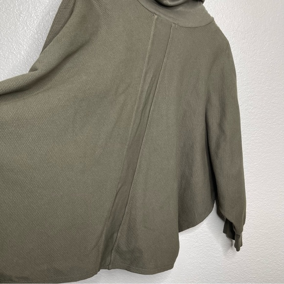 Anthropologie Stateside Bente Cowl Neck 3/4 Sleeve Pullover Sweater Size Large - Picture 11 of 12